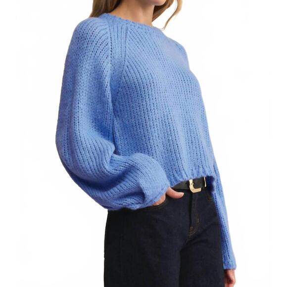 NEW Z SUPPLY sheena sweater in serene blue - Picture 4 of 4